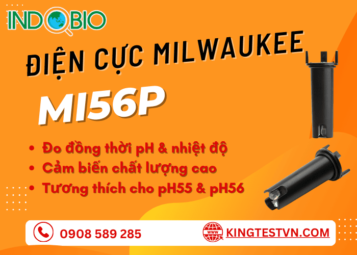 Điện cực đo pH & Nhiệt độ Milwaukee MI56P